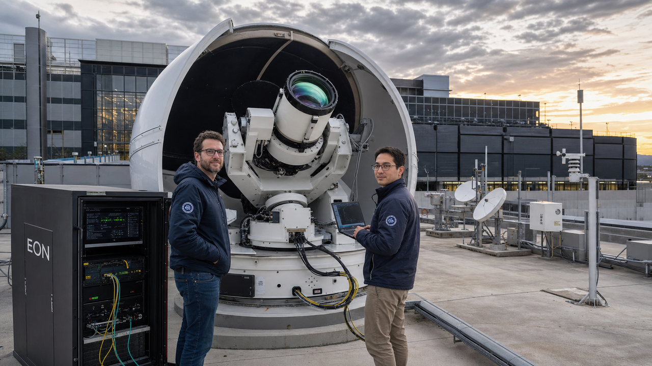 EON raccoglie 10,75 milioni per i laser spaziali