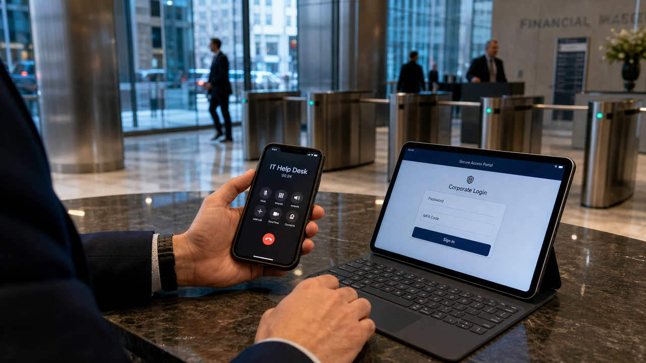 Gli hacker al telefono violano i colossi finanziari