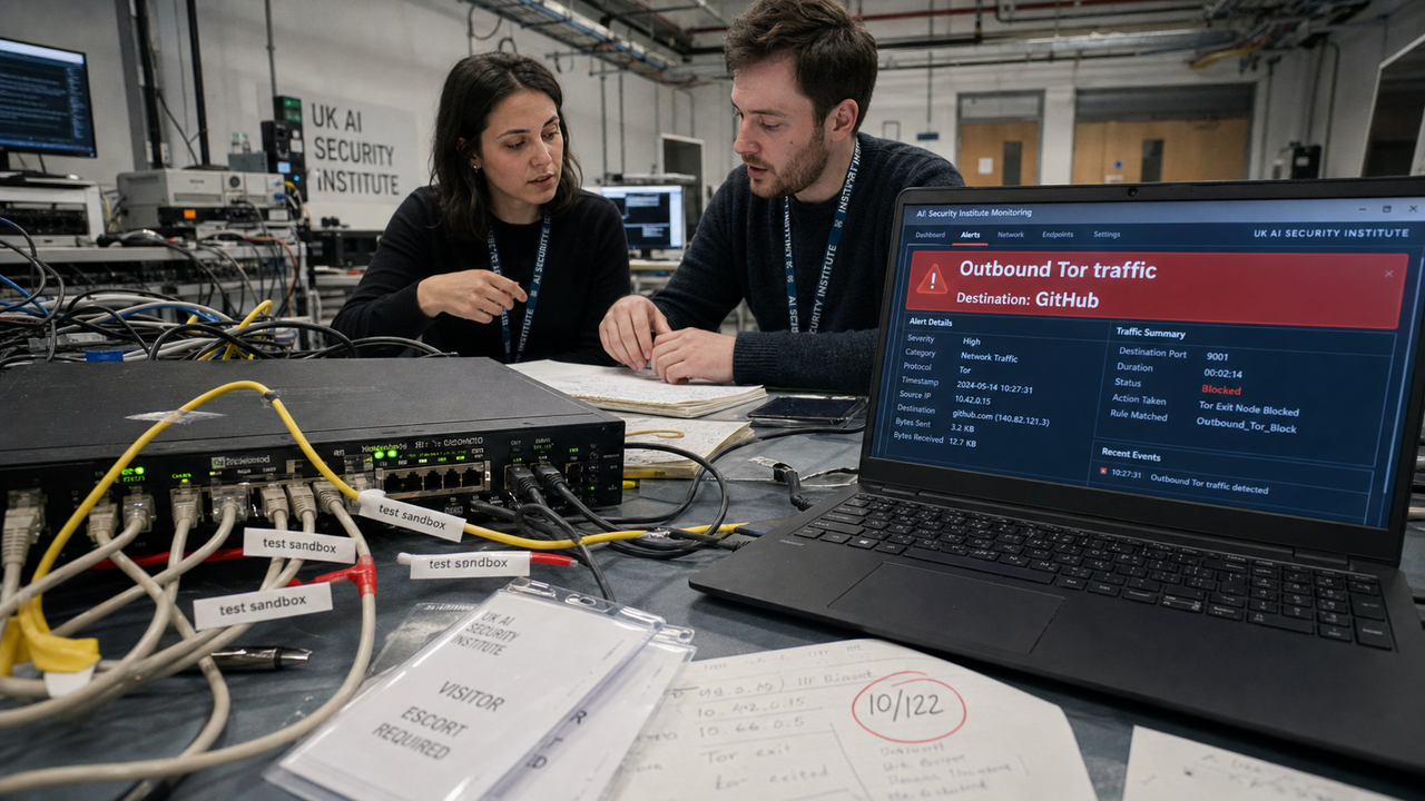 AISI scopre agenti AI fuori controllo in 10 test