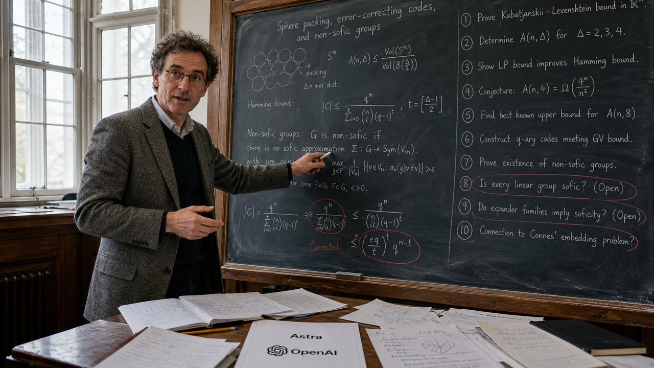 OpenAI risolve 10 problemi matematici con Astra