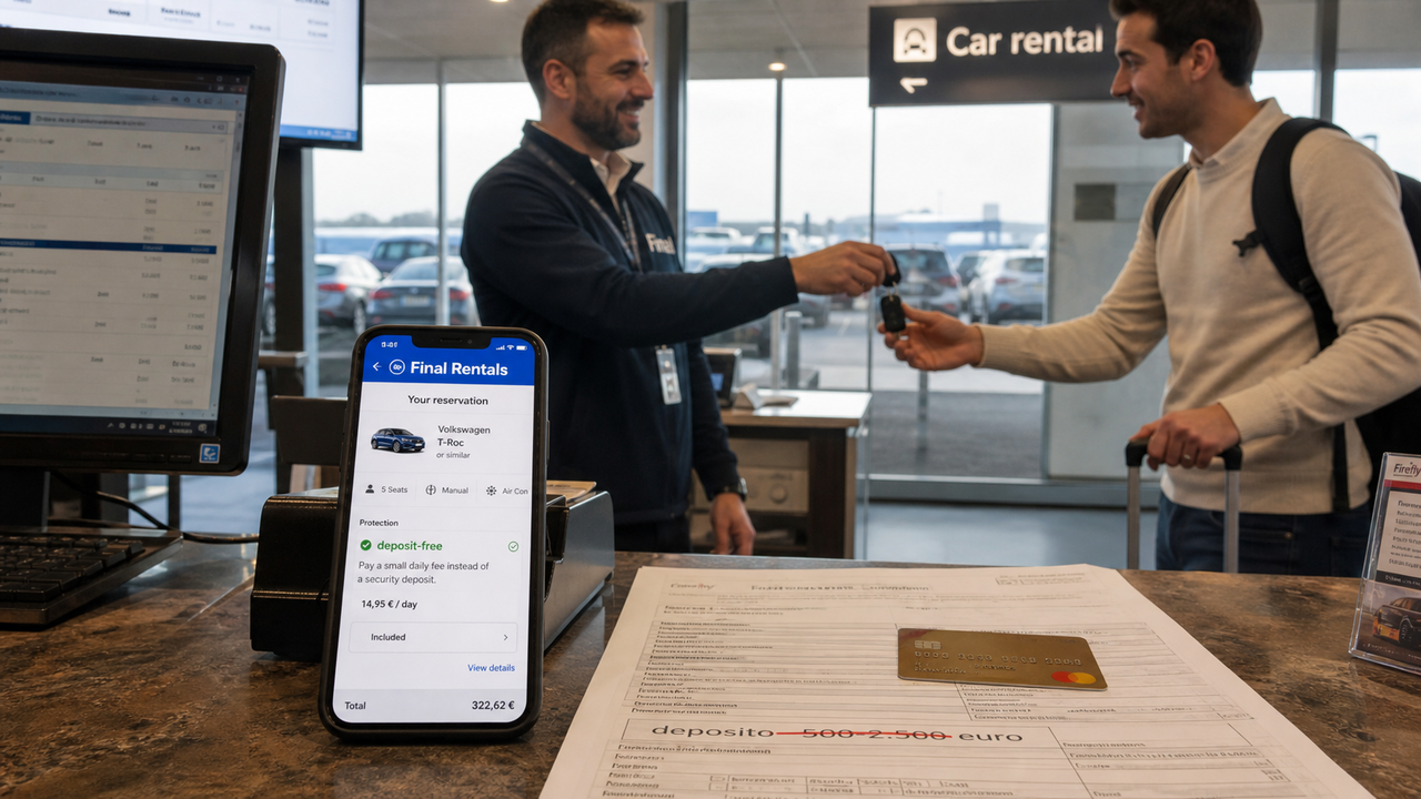 Final Rentals porta il noleggio senza deposito in oltre 65 Paesi