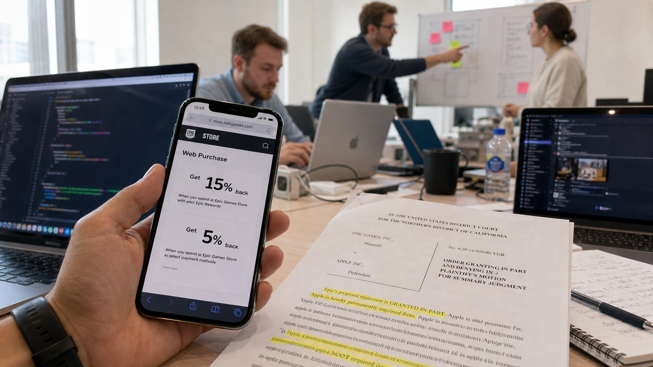 Apple chiede il 15% sugli acquisti fuori dall’App Store