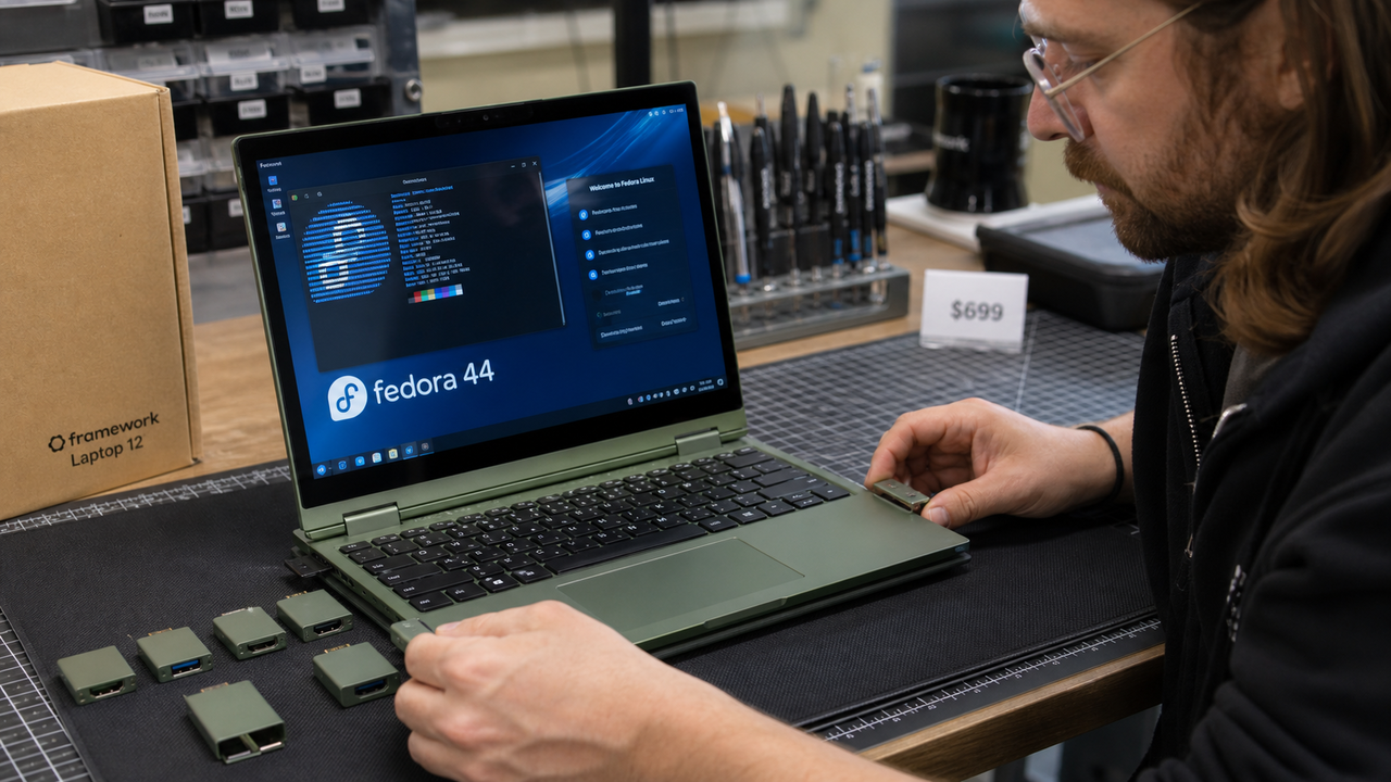 Framework rinnova il Laptop 12 e punta su Linux