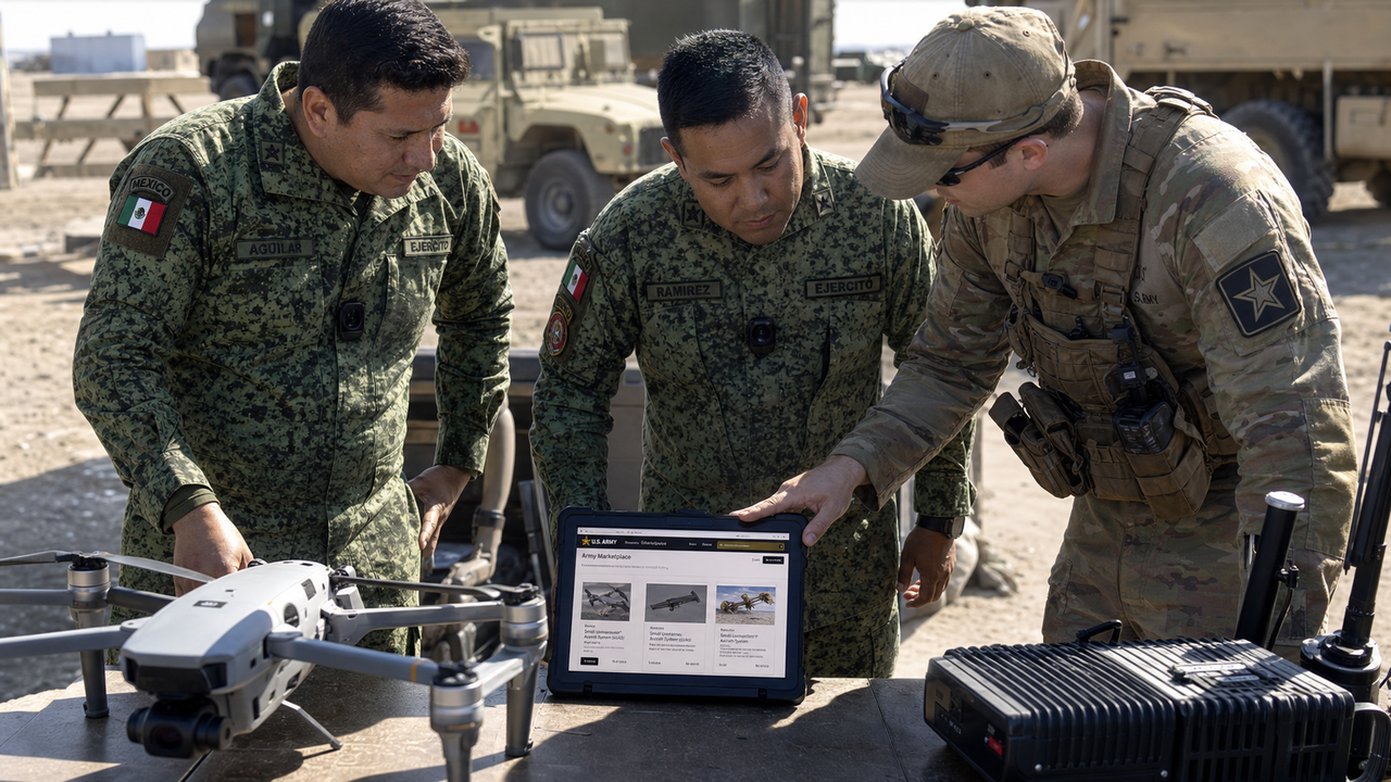 Il Messico accede al marketplace USA dei droni militari