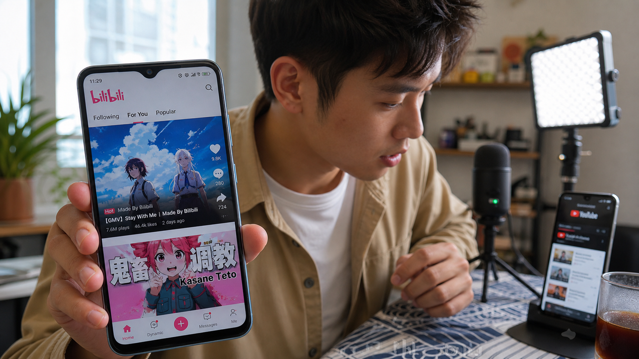 Bilibili sfida YouTube con la nuova app globale