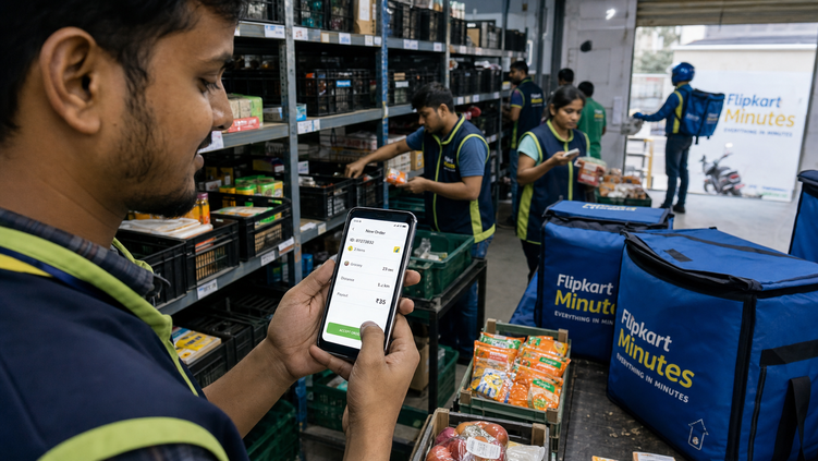 Flipkart raggiunge 1,2 milioni di ordini al giorno