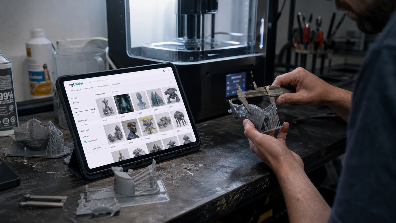 L’AI genera un modello 3D su sei, ma vende poco