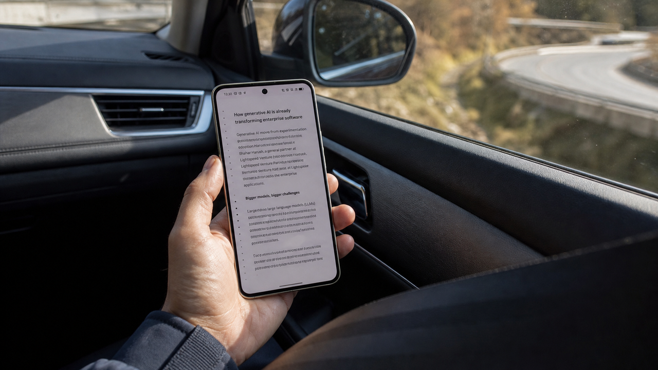 Google lancia su Android i puntini contro il mal d’auto