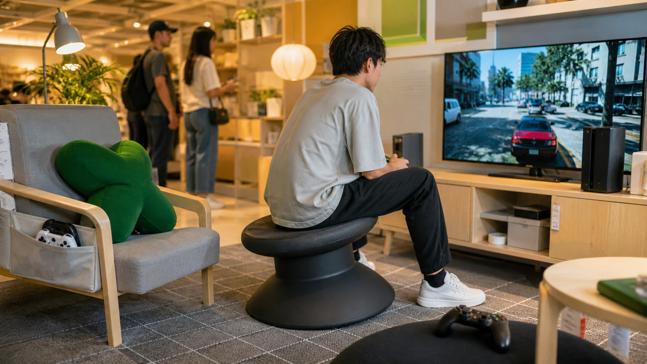 Ikea e Xbox lanciano nove arredi ispirati al gaming