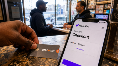 MoonPay apre le crypto alle carte Discover negli USA