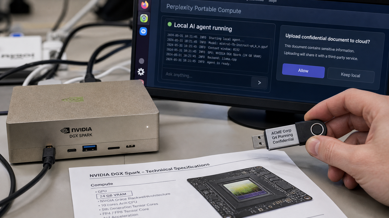 Perplexity porta gli agenti AI in locale con NVIDIA