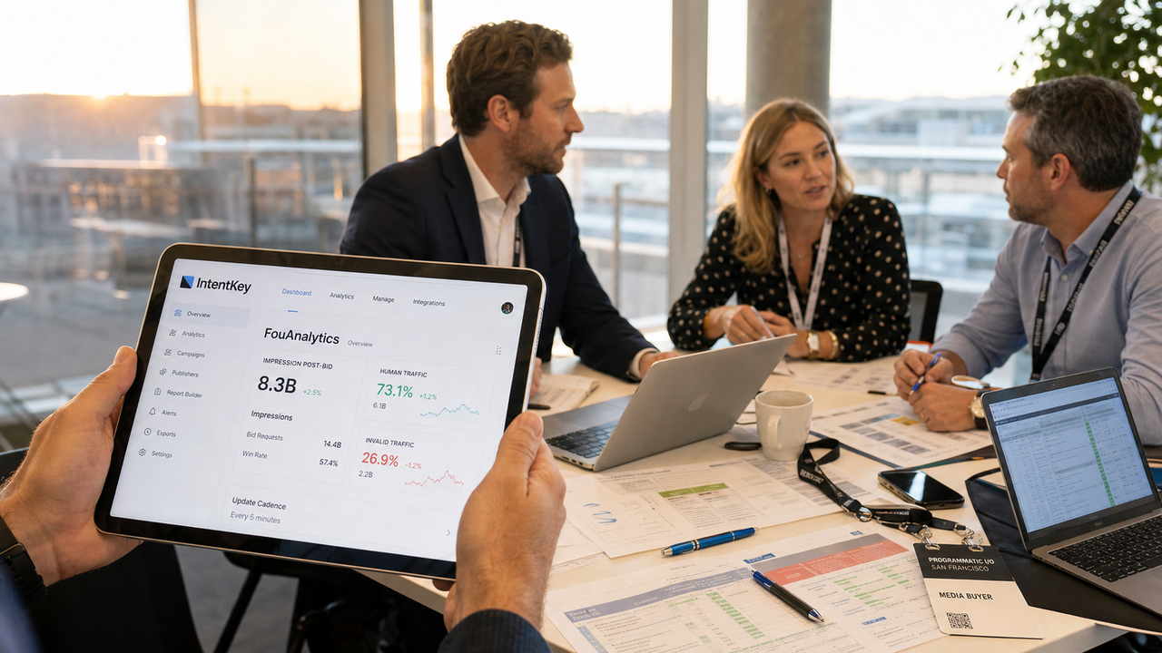 IntentKey integra FouAnalytics e verifica il traffico ads