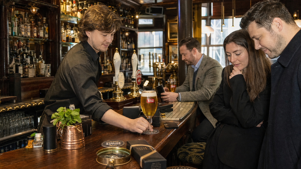 Netflix e Stella Artois portano The Gentlemen in un pub