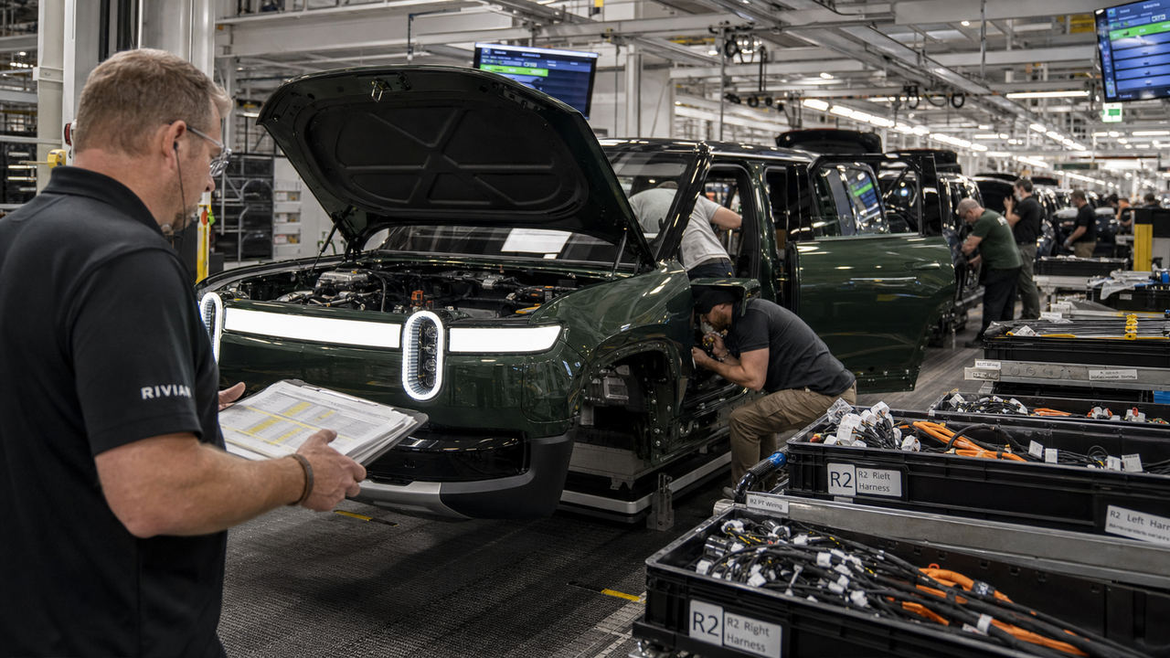 Rivian perde la CFO mentre accelera sulla R2