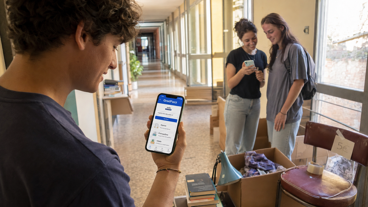 GradPazz lancia il marketplace verificato per studenti