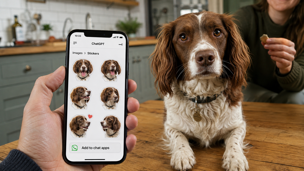 ChatGPT crea sticker personalizzati per WhatsApp