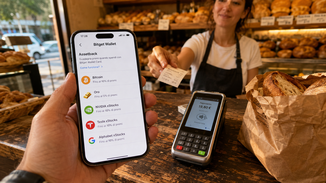 Bitget Wallet aggiunge azioni tokenizzate al cashback