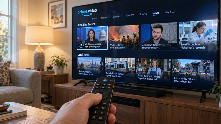 Amazon porta le notizie brevi su Prime Video negli USA
