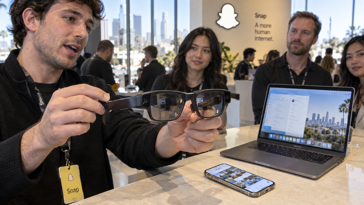 Snap lancia Specs Intelligence per occhiali, iPhone e Mac