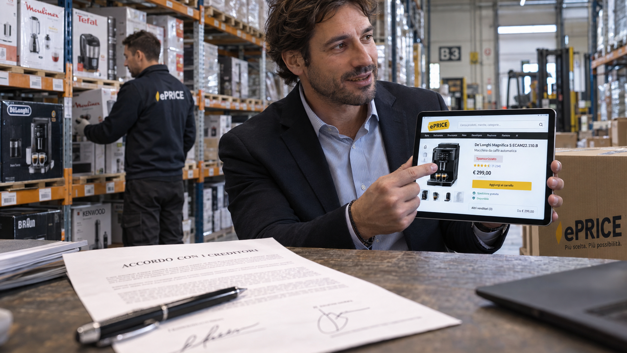 ePriceIT si accorda con i creditori e punta sulla pubblicità