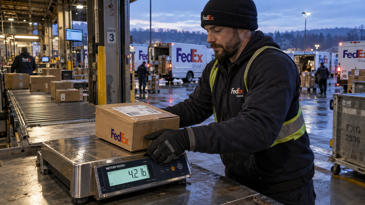 FedEx alza le tariffe del 6,49% sui pacchi leggeri