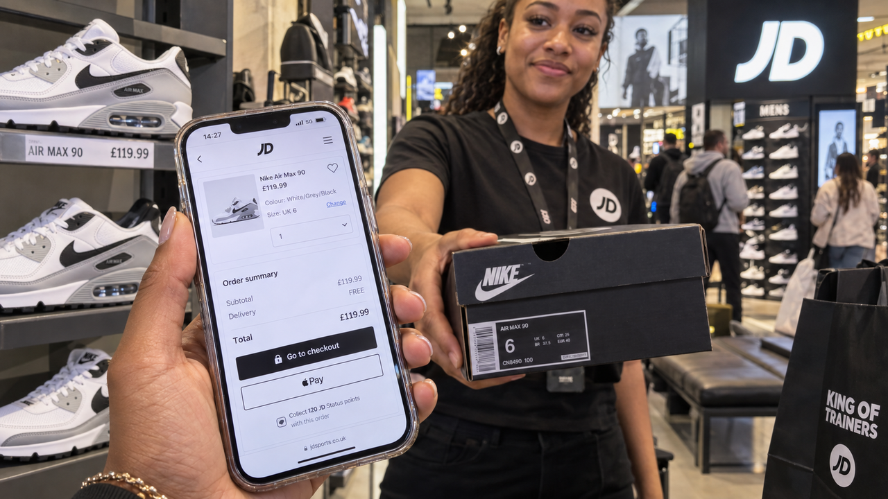JD Sports rinnova l'e-commerce, vendite online su del 5,2%