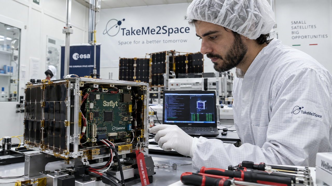 Satlyt raccoglie 8 milioni per portare l'AI sui satelliti
