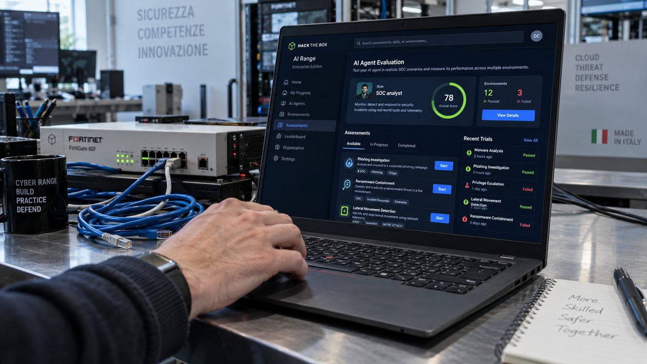 Hack The Box lancia test per gli agenti AI di cybersecurity