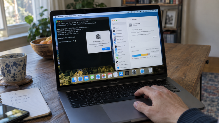 RemoveMacAI rimuove Apple Intelligence e libera fino a 12 GB