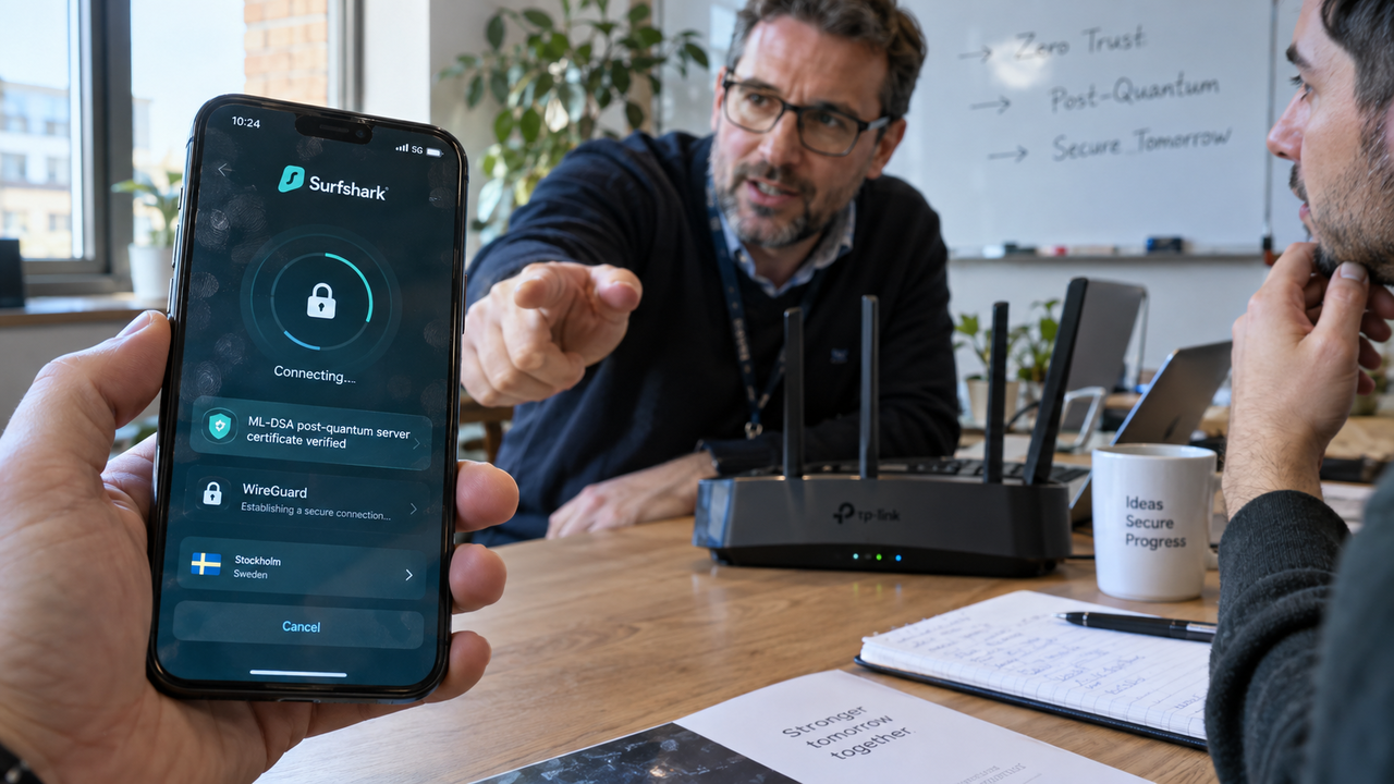 Surfshark completa la sicurezza post-quantum di WireGuard