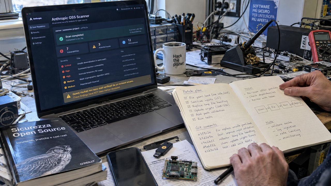 Anthropic lancia scansioni AI gratuite per l'open source