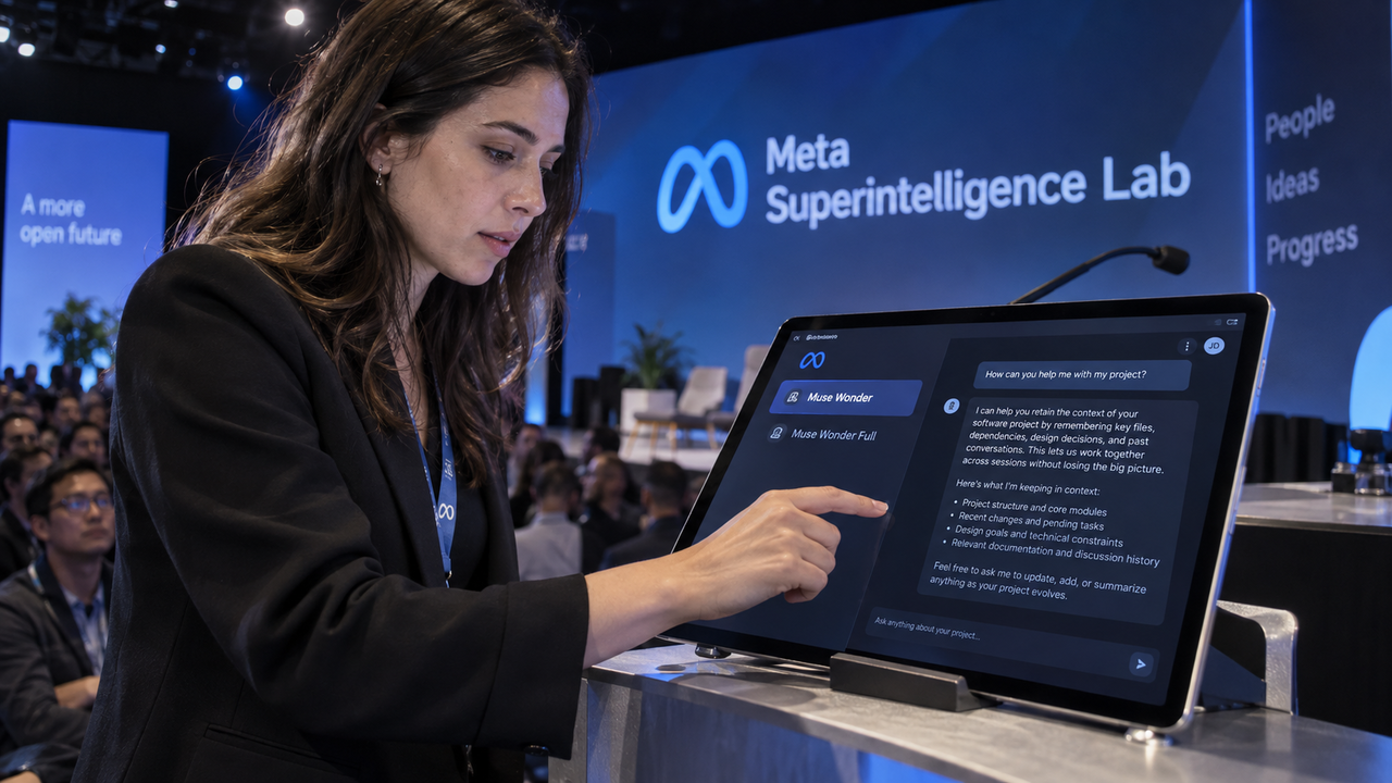 Meta lancia Muse Wonder, il suo primo modello di frontiera