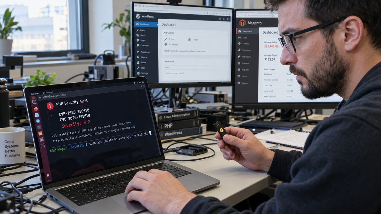PHP prepara due patch urgenti per falle critiche