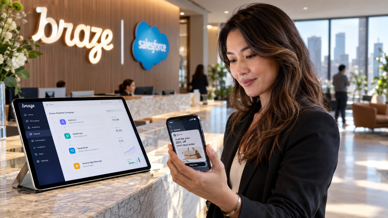 Salesforce compra Braze per 5,7 miliardi di dollari
