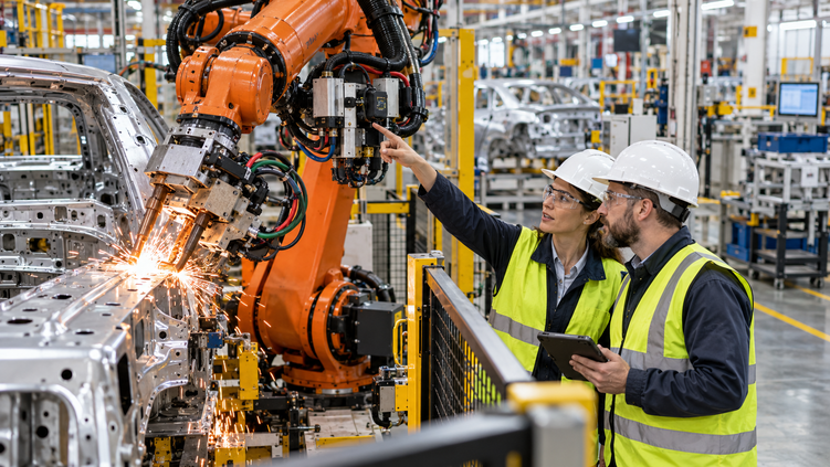 Le fabbriche USA contano il 43% di ingegneri in più
