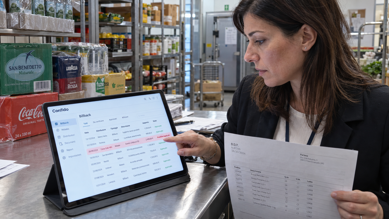 Confido automatizza fatture e rimborsi nel foodservice