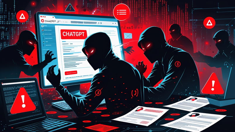ChatGPT usato per il male: CV falsi e cyberattacchi