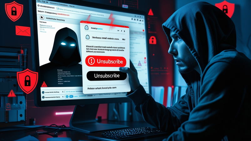 Email spam: perché non cliccare "annulla iscrizione"