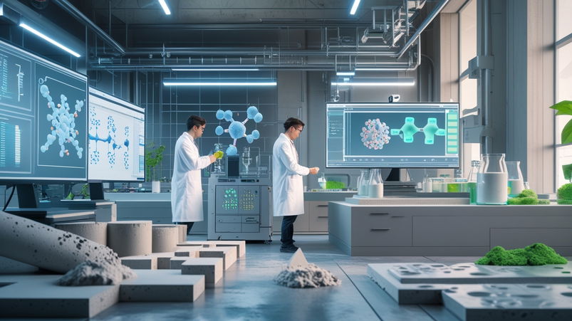 Meta usa l'AI per creare cemento a basse emissioni