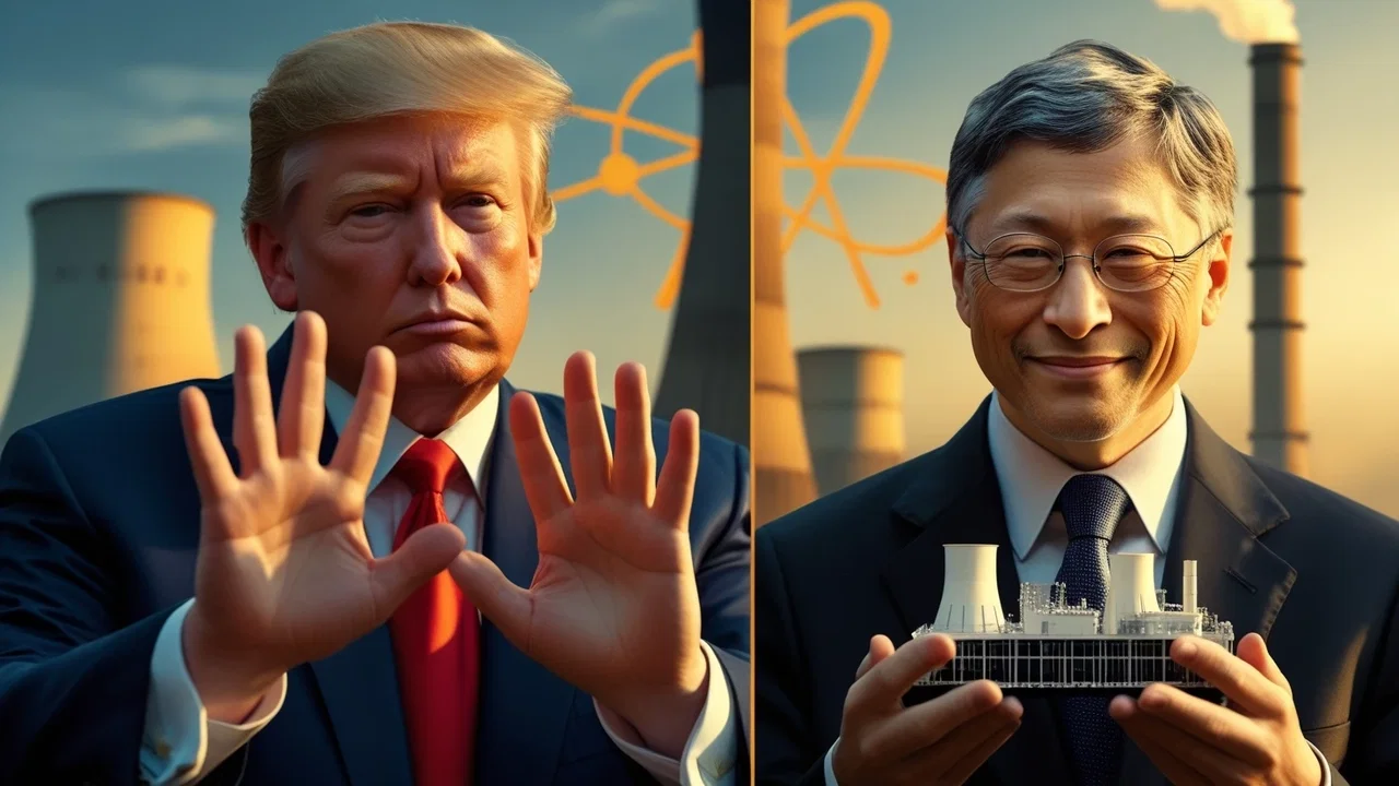 Trump salva i sogni nucleari di Bill Gates