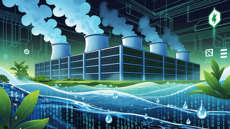Il problema dell'acqua dietro l'intelligenza artificiale