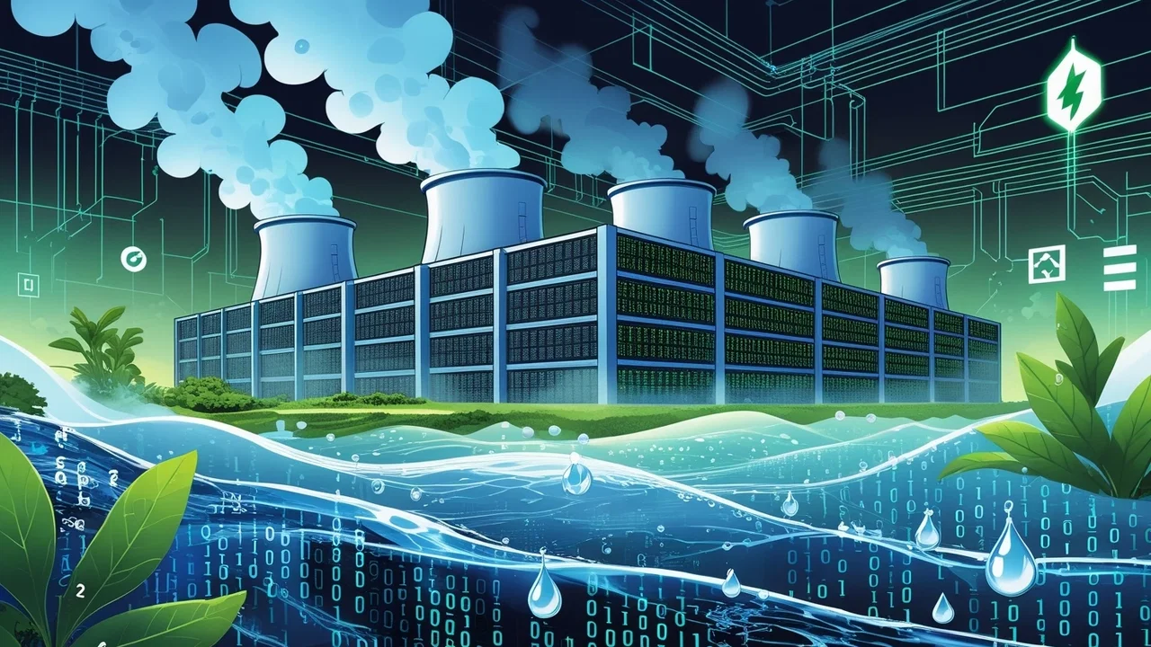 Il problema dell'acqua dietro l'intelligenza artificiale