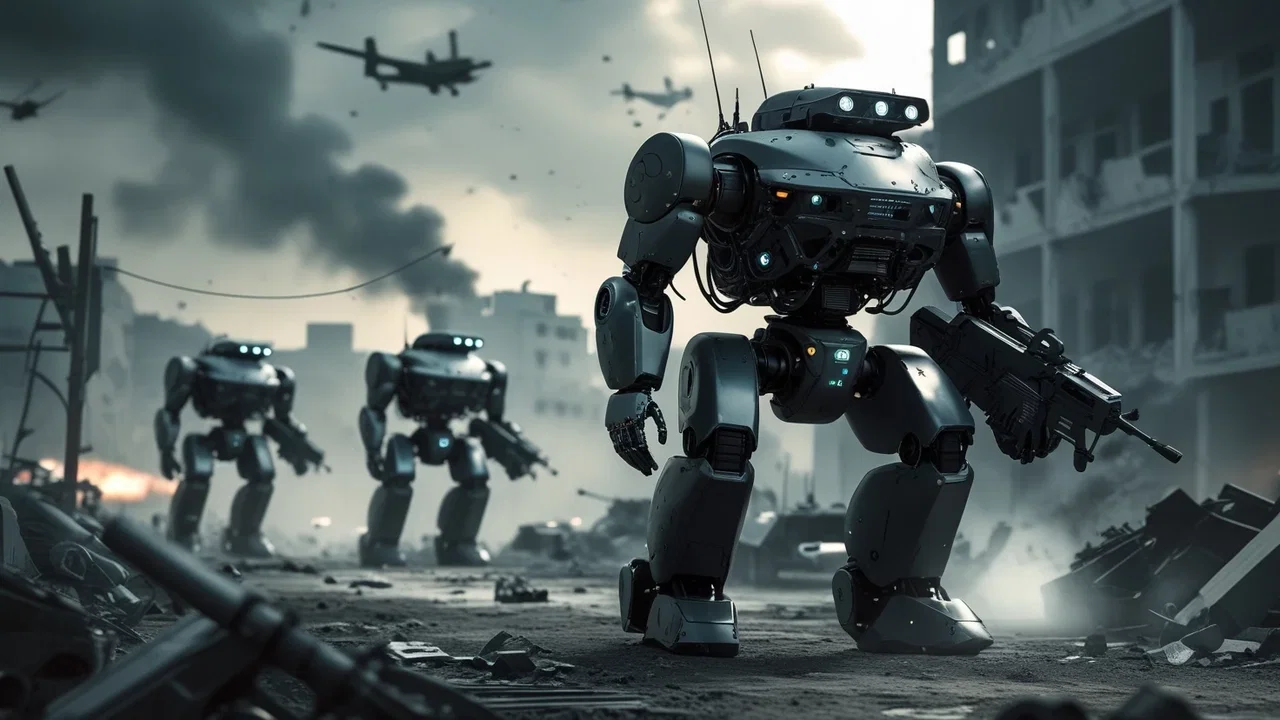 Terminator: robot da guerra con IA in marcia