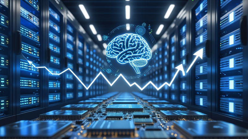 Data center AI trainano la crescita record