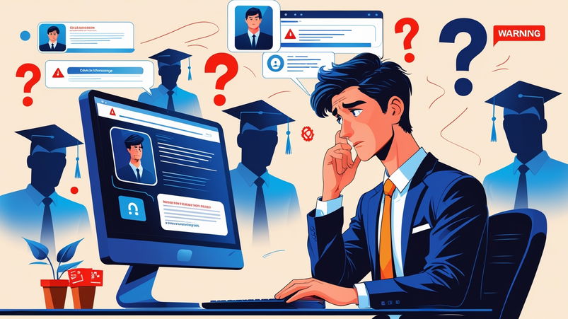 Truffe ai nuovi dipendenti con falsi capi online