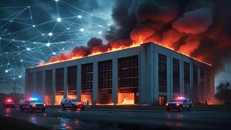 Incendio datacenter blocca 647 servizi statali