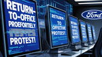 Ford hackerate: slogan anti-rientro su schermi CEO